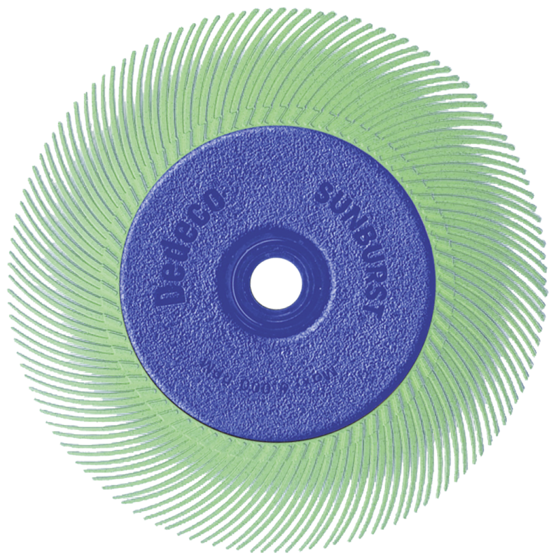 PREMIUM SUNBURST Radialschleifbürsten (mit Flanschen/Adapter)